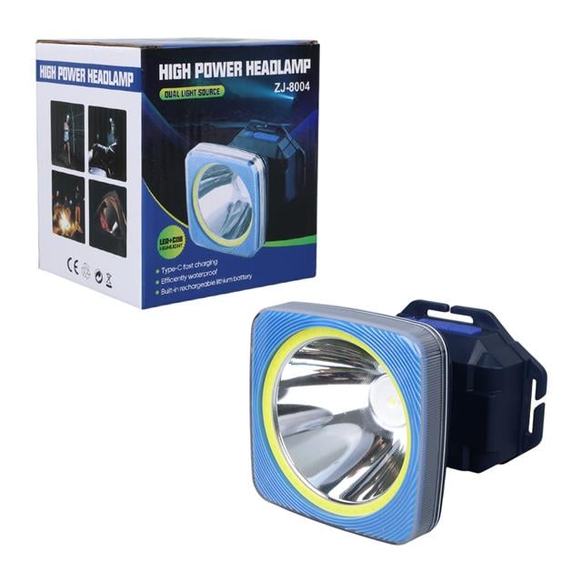 Cob - Power Led Büyük Boy Kafa Lambası ZJ-8004 (5271) Cob - Power Led Büyük Boy Kafa Lambası ZJ-8004 (5271)