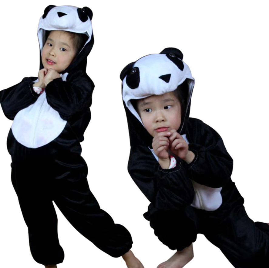Çocuk Panda Kostümü 2-3 Yaş 80 cm (5271)