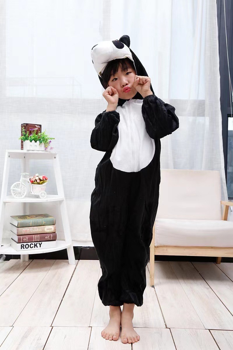 Çocuk Panda Kostümü 2-3 Yaş 80 cm (5271)