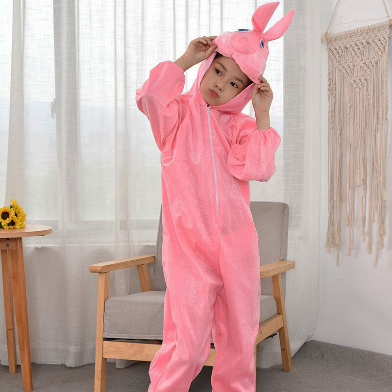 Çocuk Tavşan Kostümü Pembe Renk 2-3 Yaş 80 cm (5271) Çocuk Tavşan Kostümü Pembe Renk 2-3 Yaş 80 cm (5271)
