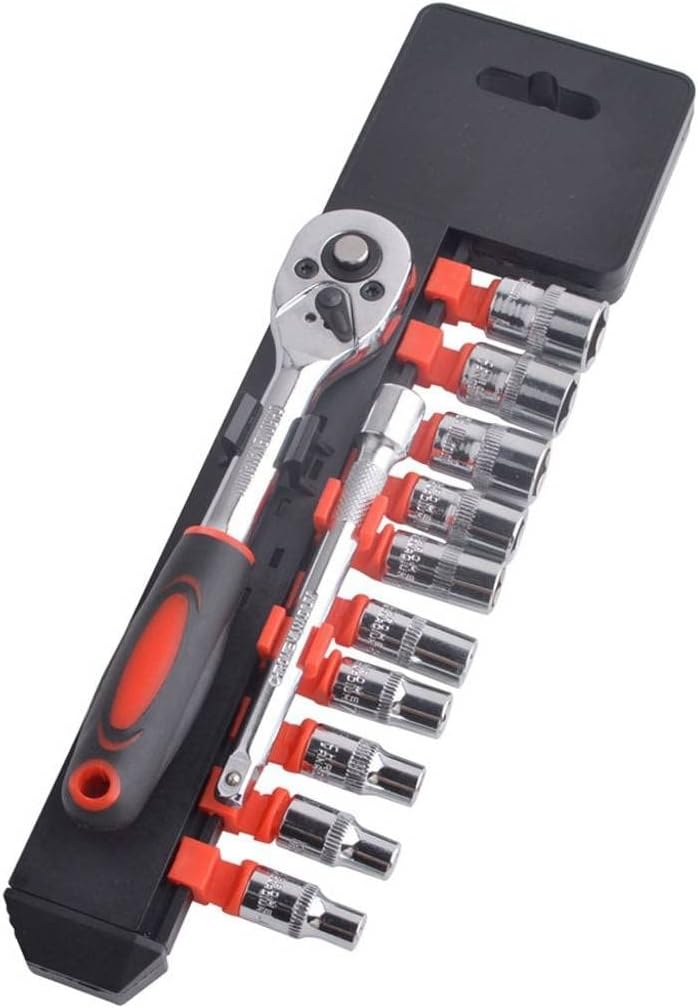 CR-V SOCKET SET 12 PARÇA  1/2 inç  VAKUMLU LOKMA SETİ (5271)