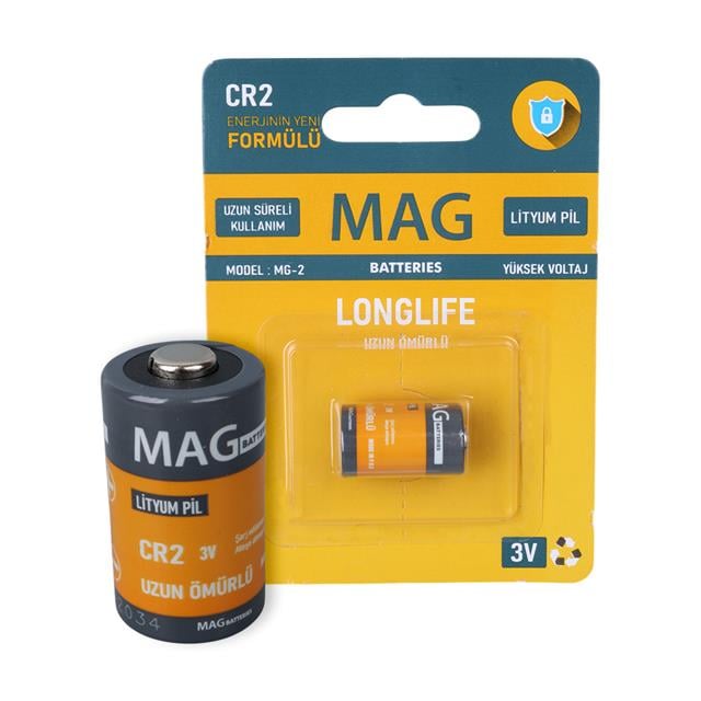 CR2 3 Volt Lityum Fotoğraf Makinesi Pili Tekli Blister (5271)
