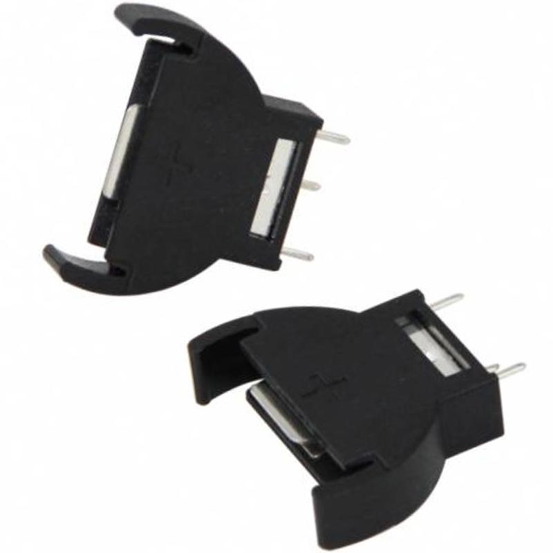 CR2032 TİPİ DİKEY PİL YUVASI (CR2032-180) (5271)