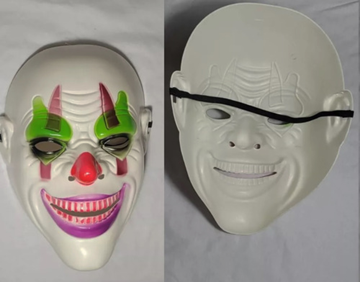 Delirten Gülüş Psikopat Palyaço Temalı Joker Maskesi (5271)