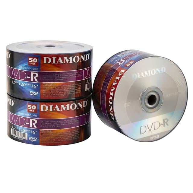 Diamond DVD-R 4.7Gb 16X 120Dk 50li Paket (5271)