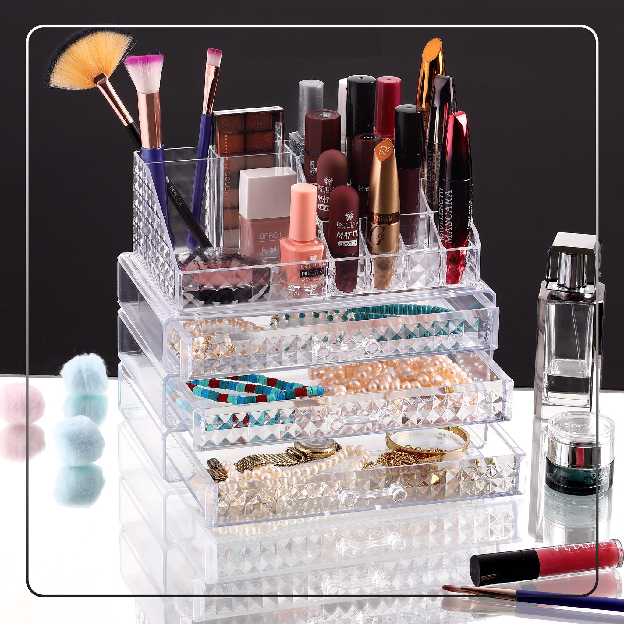 DIAMOND KLASİK ORGANİZER - 3 ÇEKMECE (5271)