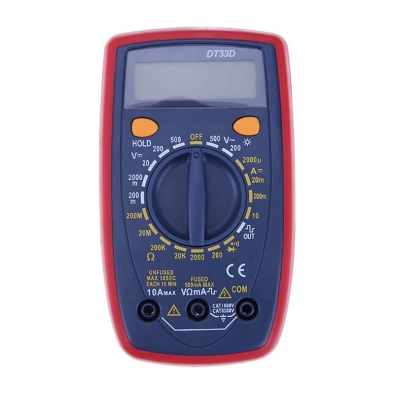 DIGITAL ÖLÇÜ ALETİ DT33D MULTİMETRE * UNIT (5271)