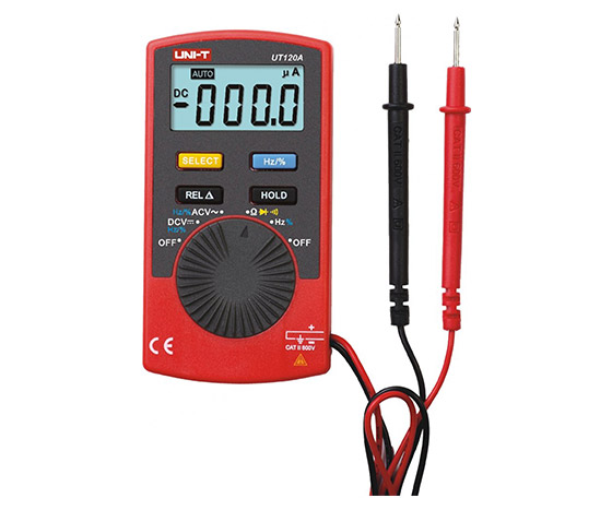 DIGITAL ÖLÇÜ ALETİ UNIT UT-120A (CEP TİPİ MULTİMETRE) (5271)