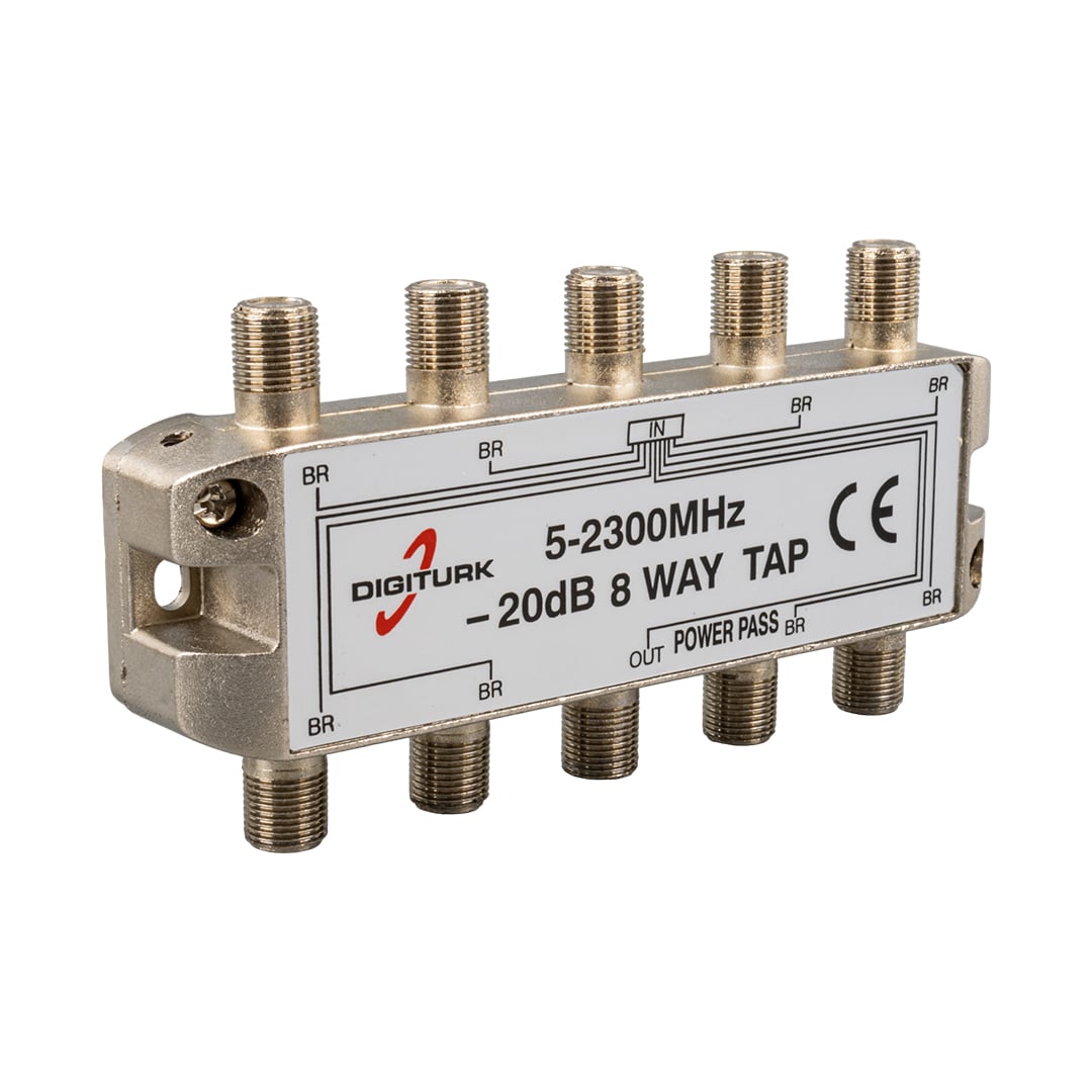 DIGITURK 5-2150 MHZ 20DB 8 YOLLU TAP SWITCH 1/8 SPLITTER (5271) DIGITURK 5-2150 MHZ 20DB 8 YOLLU TAP SWITCH 1/8 SPLITTER (5271)