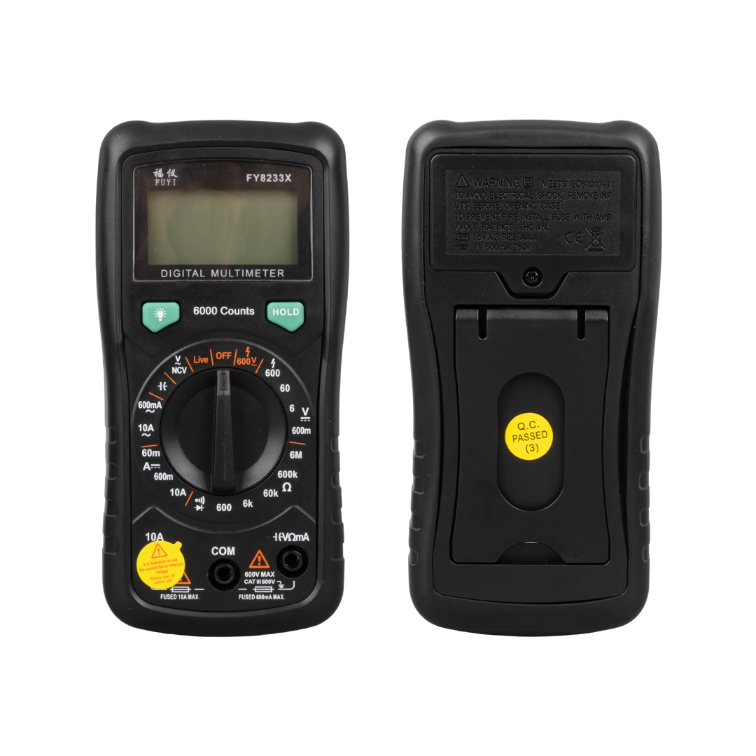 DİJİTAL MULTİMETRE ÖLÇÜ ALETİ FY8233X (5271)