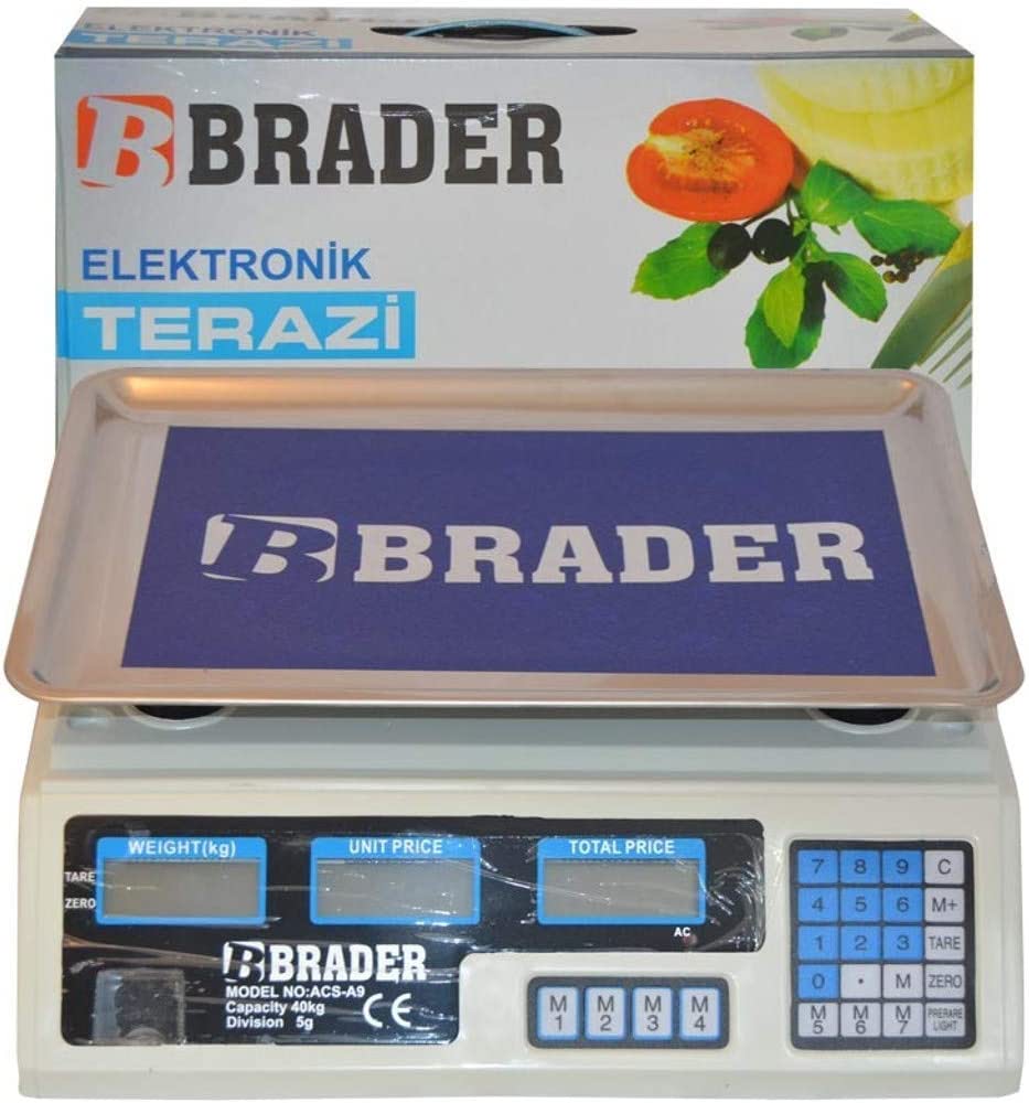 Dijital Göstergeli Elektronik Bakkal Kasap Manav Terazisi 40 Kg (5271) Dijital Göstergeli Elektronik Bakkal Kasap Manav Terazisi 40 Kg (5271)