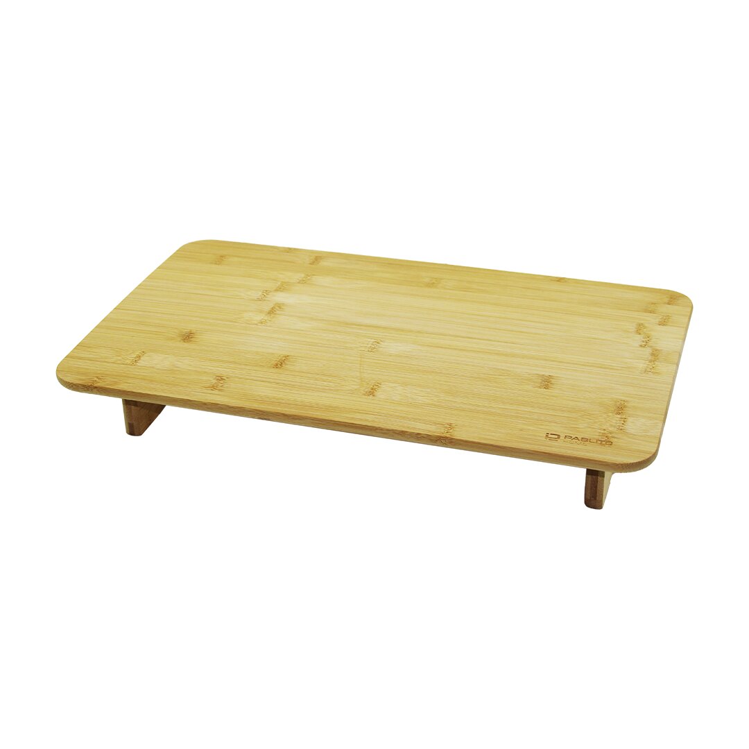 DİKDÖRTGENMİNİ SOFRA MODEL=30X50CM - Y:8CMAYAKLI BAMBU AHŞAP KESİM PANOSU (5271)