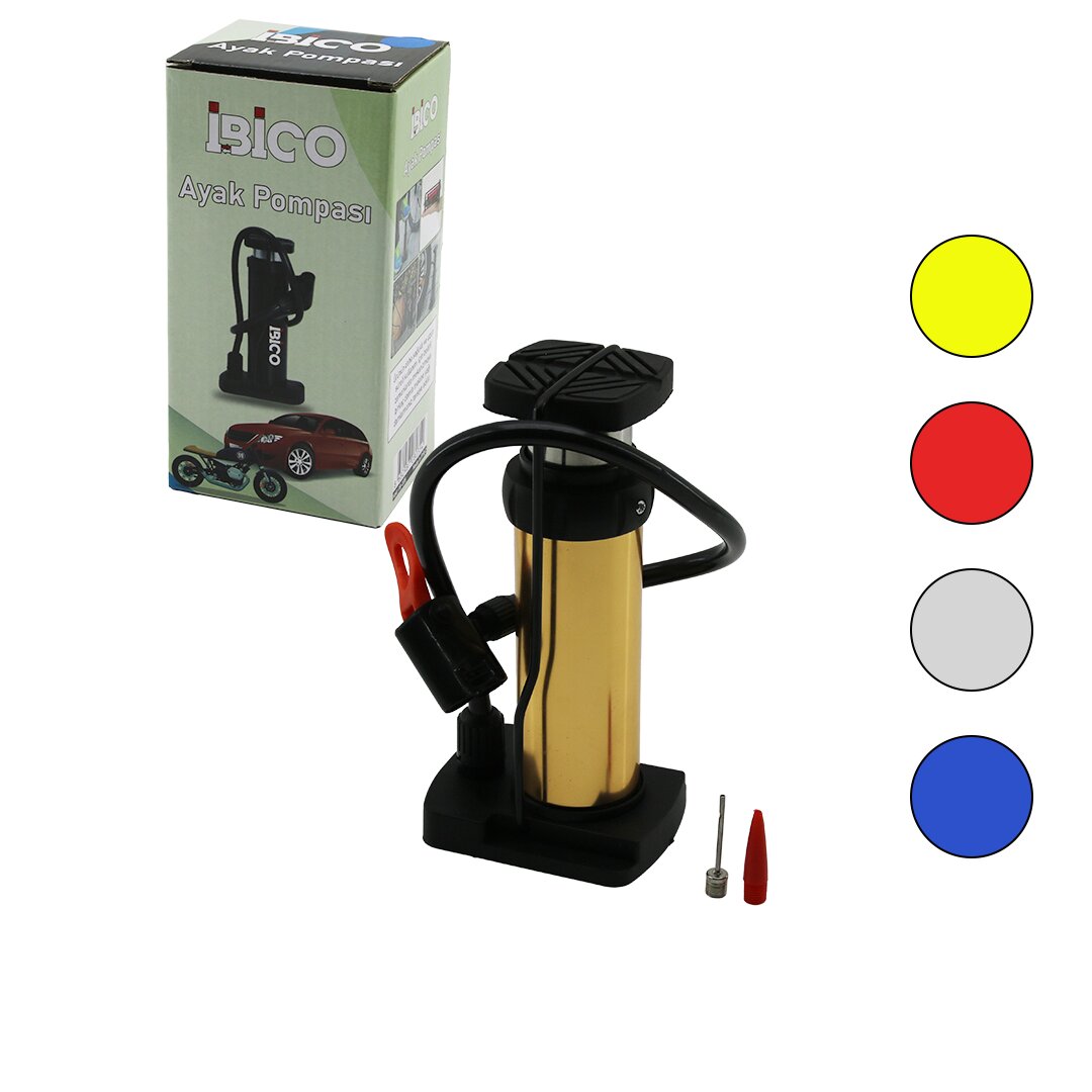 DİKEY MODE LİNCE PİSTONLU AYAK POMPASI OTO-ARAÇ - BİSİKLET-MOTOR LASTİK - TOP - ŞİŞME HAVUZ-YATAK (5271)