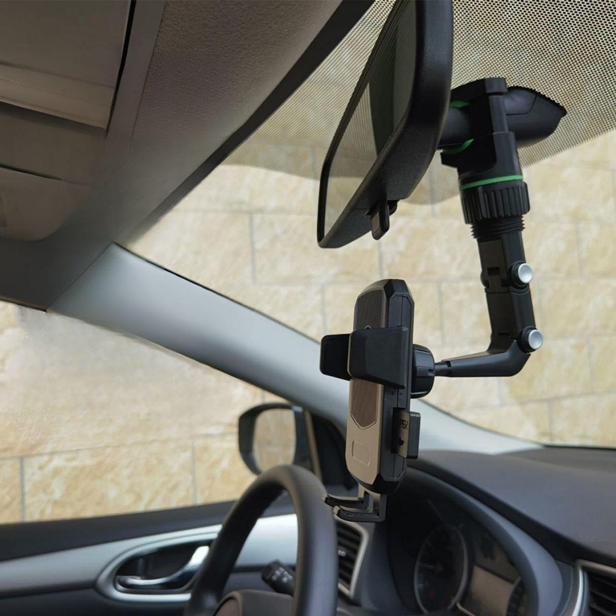 Dikiz Aynasına Takılabilen Eklemli Telefon Tutucu Aparat (5271)