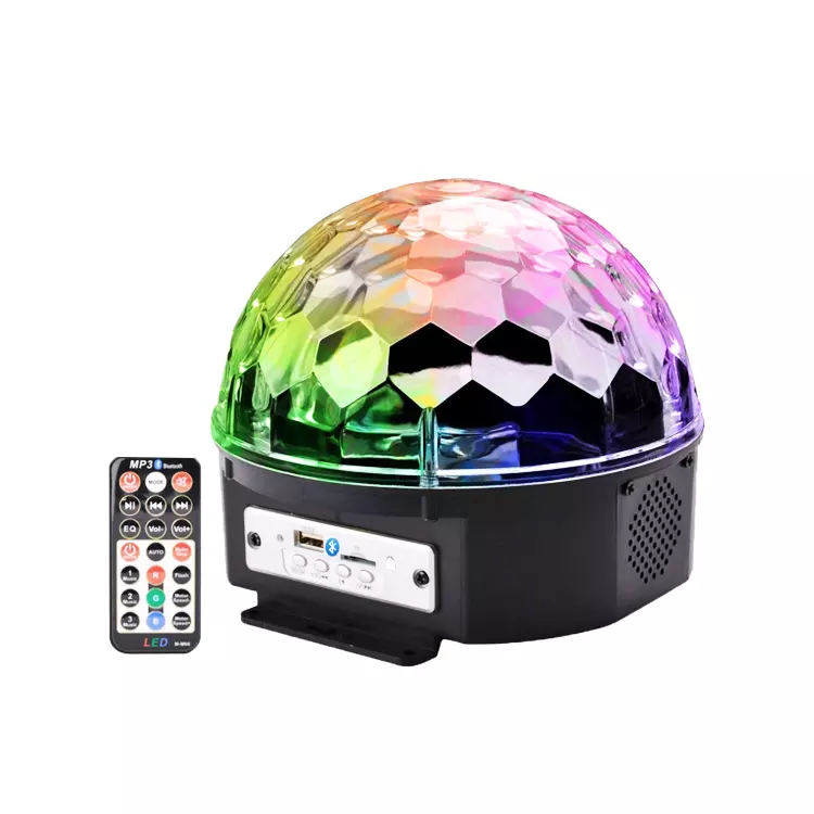 Disko Topu Bluetooth Kumandalı Led Kristal (5271)