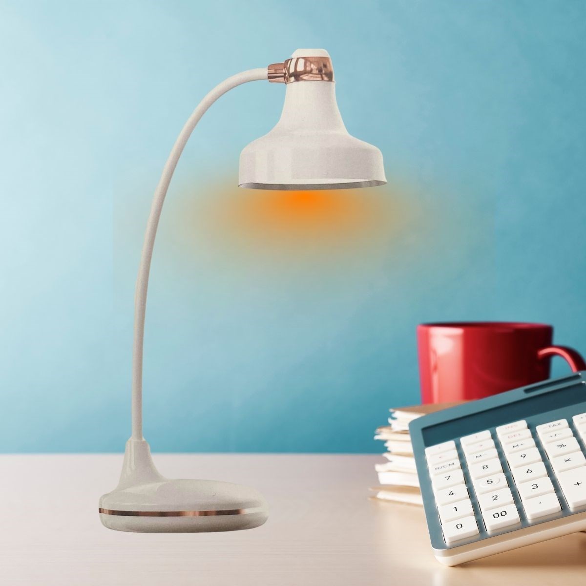 Dokunmatik 3 Farklı LED Işıklı Çalışma Masası Üstü Lamba (5271) Dokunmatik 3 Farklı LED Işıklı Çalışma Masası Üstü Lamba (5271)