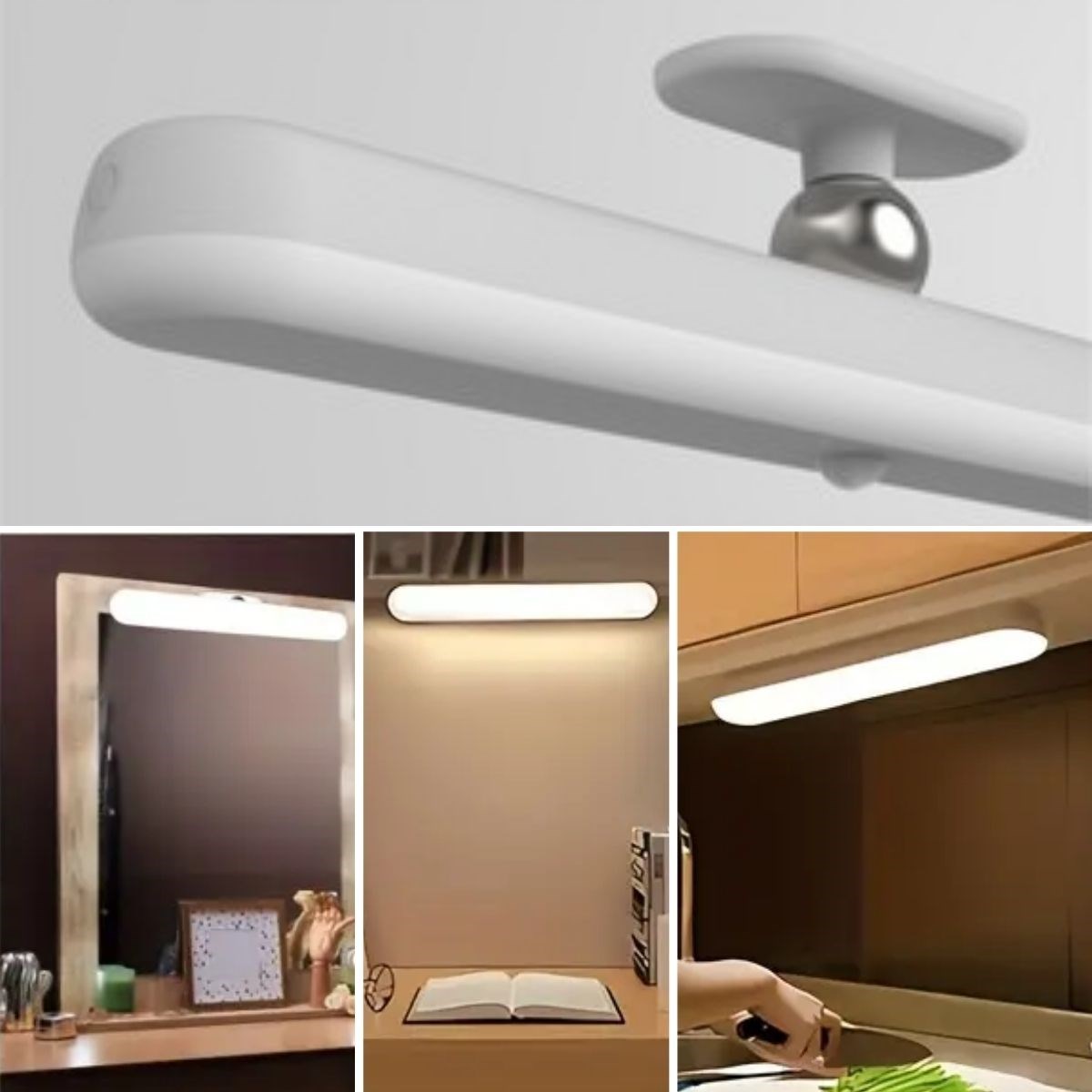 Dokunmatik USB İle Şarj Olabilen 27 cm Led Aydınlatma Makyaj Aynası Işığı (5271) Dokunmatik USB İle Şarj Olabilen 27 cm Led Aydınlatma Makyaj Aynası Işığı (5271)