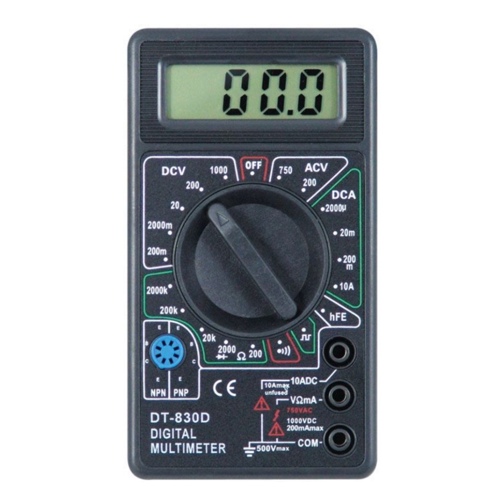 DT-830D DIGITAL AVOMETRE-AKIM VOLTAJ DIRENÇ OLÇER MULTIMETRE (5271)