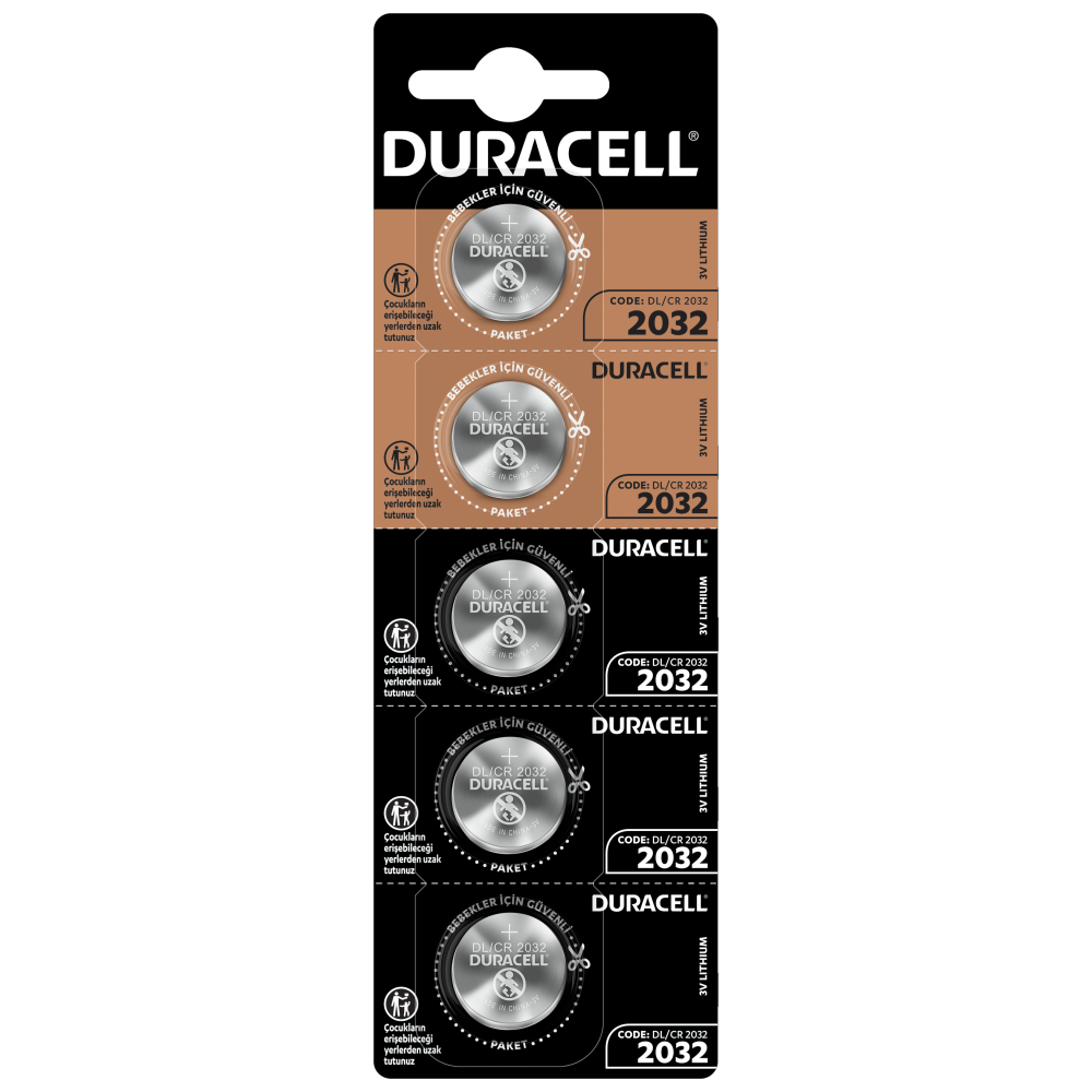 DURACELL 2032 PARA PİLİ 5Lİ KART (5271)