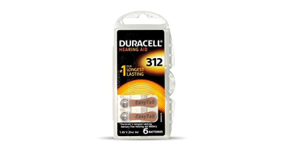 DURACELL 312 İŞİTME CİHAZ KULAK PİLİ 6 PARÇA  KUTU (5271)