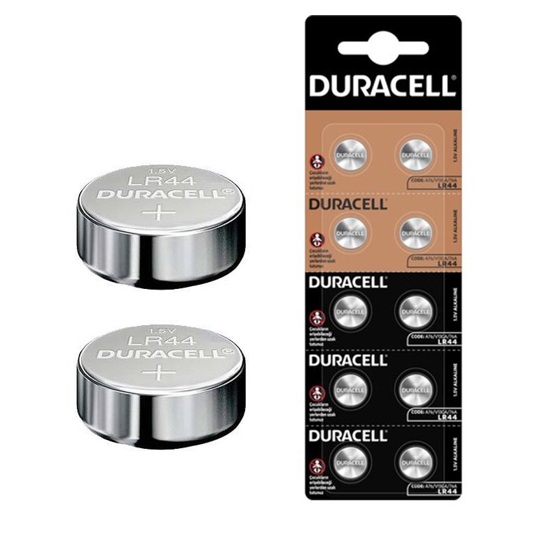 DURACELL A76 LR44 1.5V DÜĞME PİL 10LU PAKET (5271)