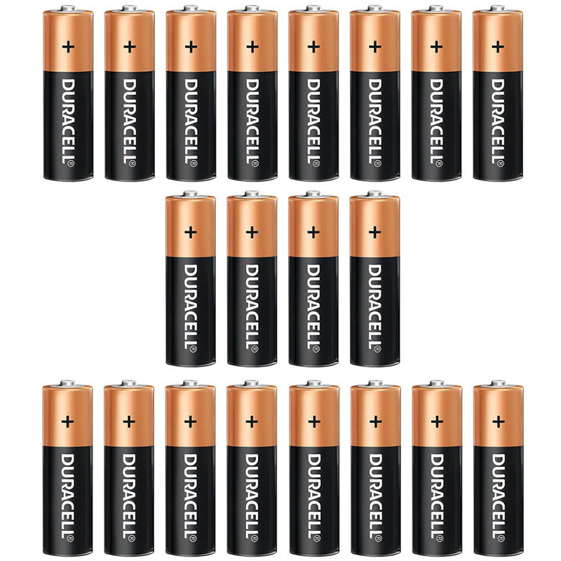 DURACELL LR6/MN1500 1.5V ALKALİN AA KALEM PİL 20Lİ KARTELA PAKET FİYAT (2Lİ YIRTMALI) (5271)