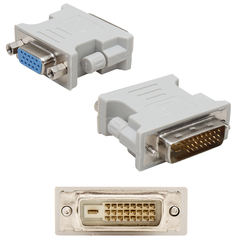 DVI TO VGA DÖNÜŞTÜRÜCÜ(DVI ERKEK VGA DİŞİ) DVI 24+1 (5271)