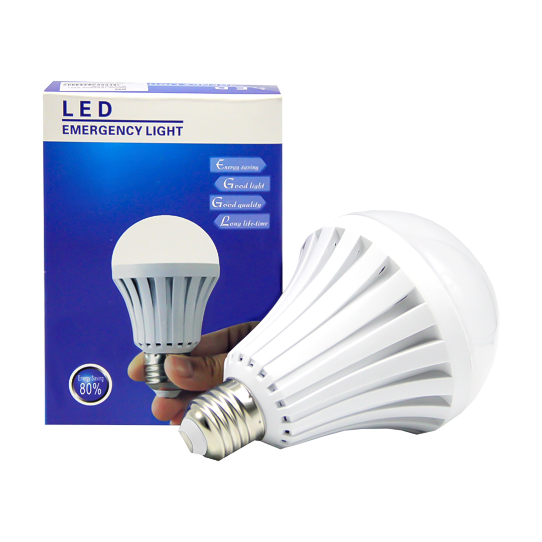 E27-220V 5W 6500K ŞARJLI BEYAZ LED AMPUL (5271)