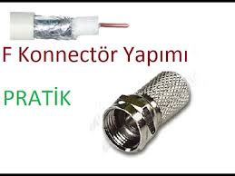EF VİDA 50 PARÇA  UYDU KONNEKTÖR RG-6-F (5271)