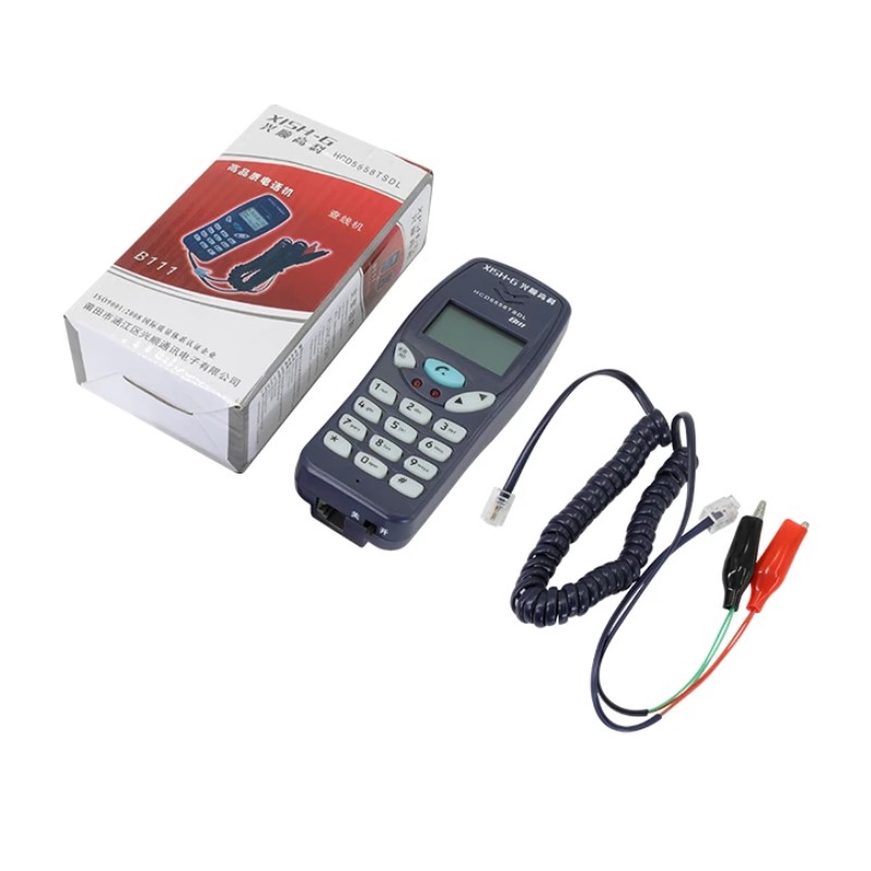 EKRANLI SABİT TELEFON HAT TEST CİHAZI (5271) EKRANLI SABİT TELEFON HAT TEST CİHAZI (5271)