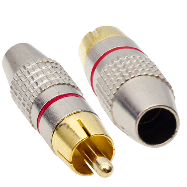 ELEKTROMER TOS FİŞ GOLD METAL KONNEKTÖR (5271)