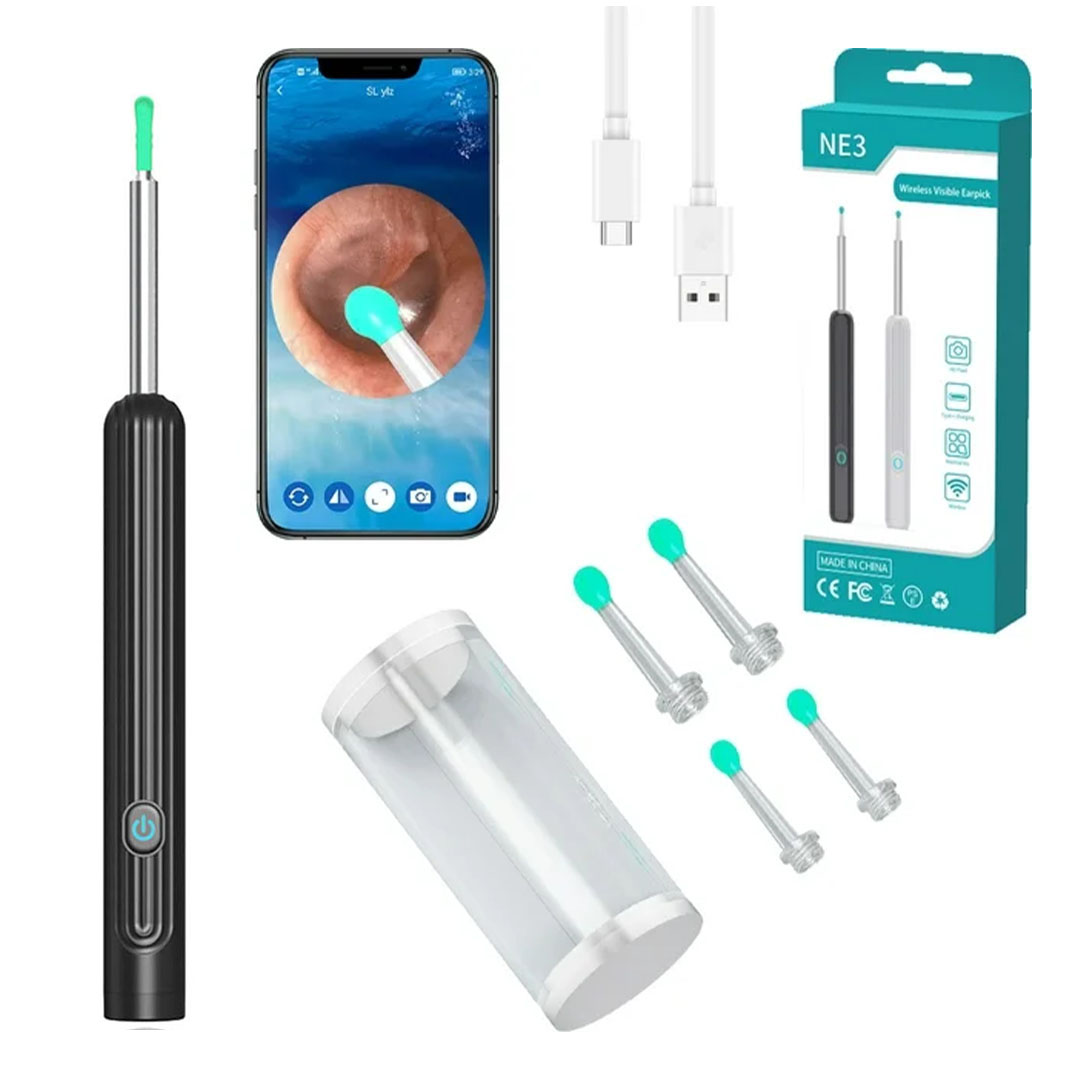 ENDOSKOP KAMERALI KULAK TEMİZLEME CİHAZI ALL-IN-ONE SET (5271)
