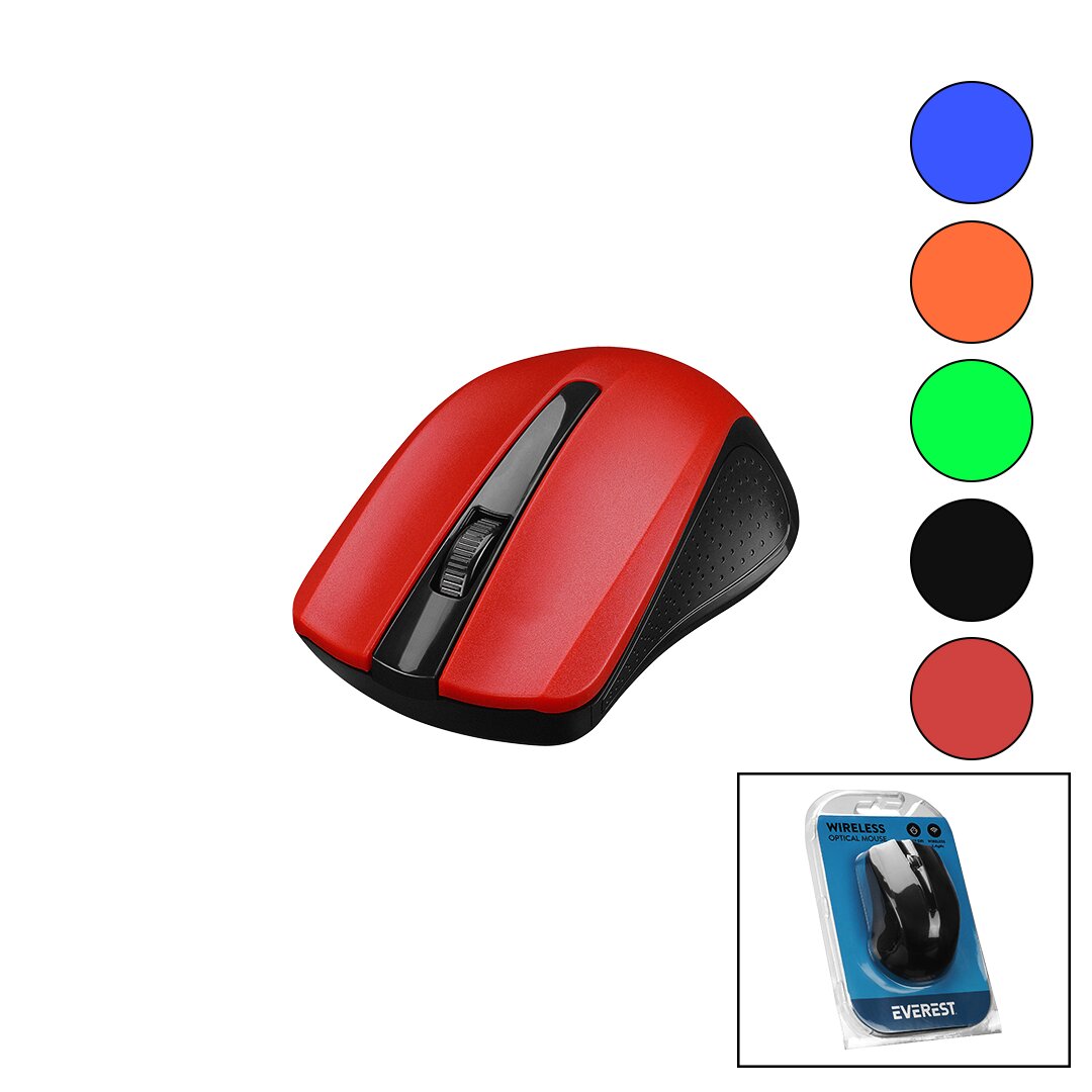 EVEREST SM-537  WİRELESS - KABLOSUZ  1600DPI USB OPTİCAL MOUSE  VAKUM AMBALAJ (5271)