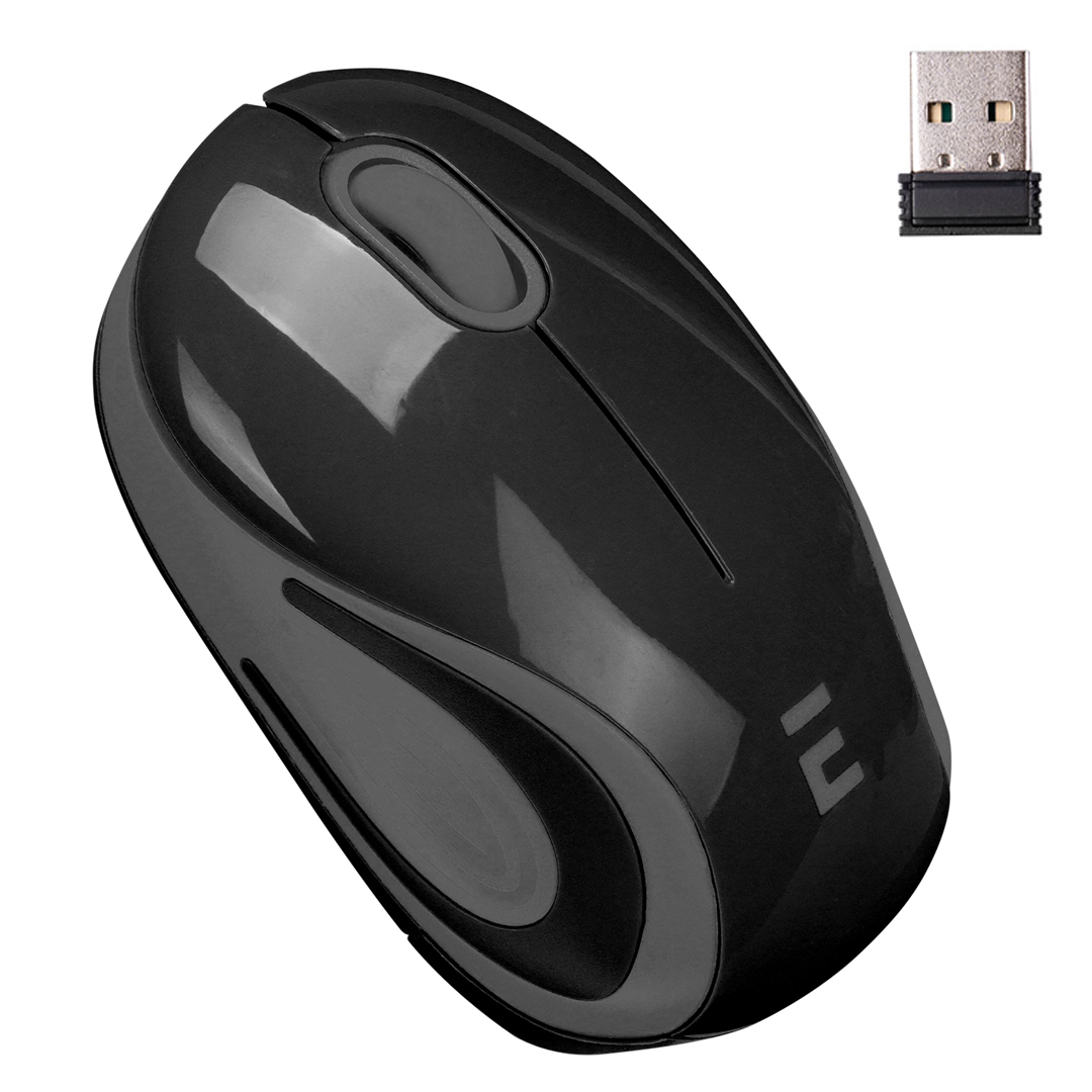EVEREST SMW-555 USB SİYAH 2.4GHZ 1200 DPI OPTİK KABLOSUZ MOUSE (5271)