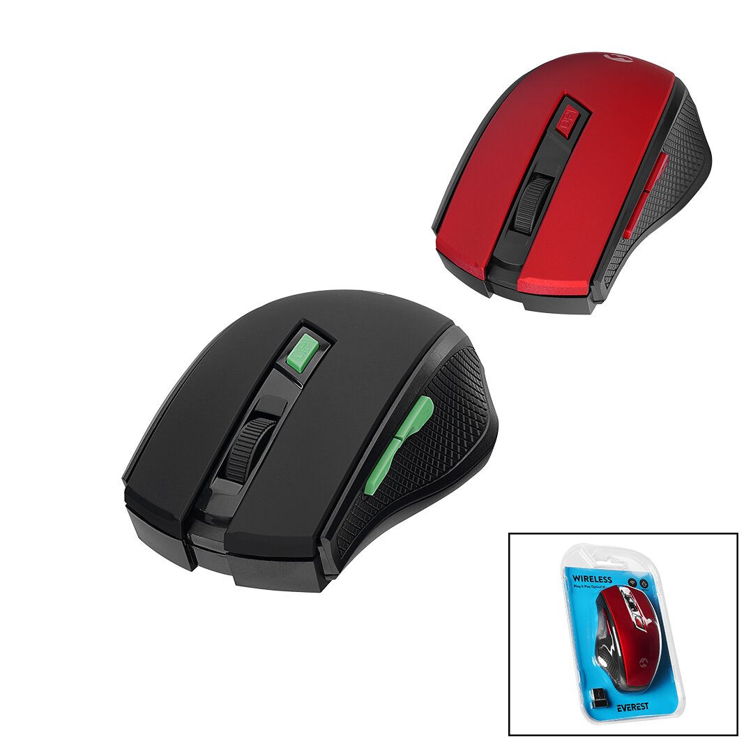 EVEREST SMW-777  WİRELESS - KABLOSUZ  1600DPI USB OPTİCAL MOUSE  VAKUM AMBALAJ (5271)