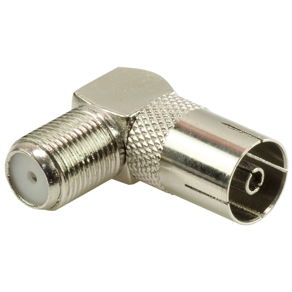 F KONNEKTÖR DİŞİ / 60 OHM DİŞİ L TİP ÇEVİRİCİ (5271)