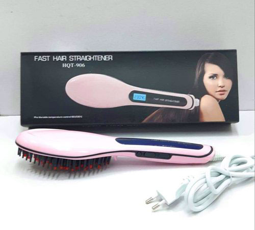 FAST HAIR STRAIGHTENER HQT-906 DERECE GÖSTERGELİ SAÇ DÜZLEŞTİRİ (5271)