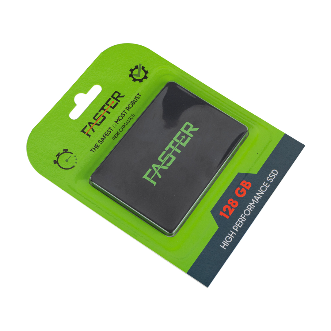 FASTER FS-128 SATA3 128 GB SSD 550/510 MB/S UZUN ÖMÜRLÜ HARDDİSK (5271)