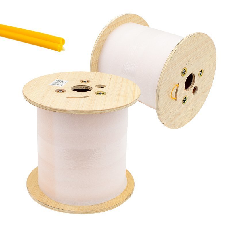 FİBER KABLO SARI 2 HAT LSZH 1000 MT RULO (TWO LINE FIBER) (5271)