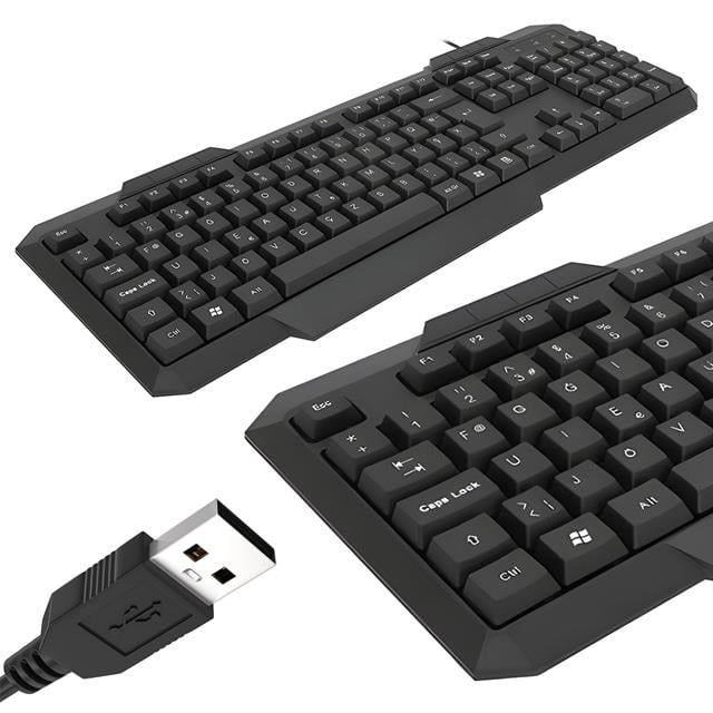 FK-4812FU F-Türkçe Standart USB Kablolu Klavye (5271)