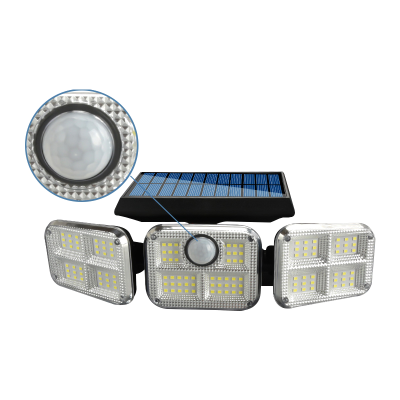 FL-1727 SENSÖRLÜ 3 KADEMELİ 120 LEDLİ SOLAR LAMBA (5271)