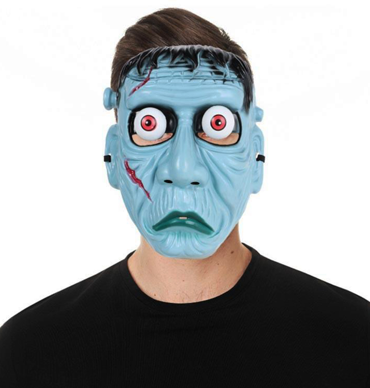 Frankenstein Temalı Sallanan Oynar Gözlü Maske (5271)