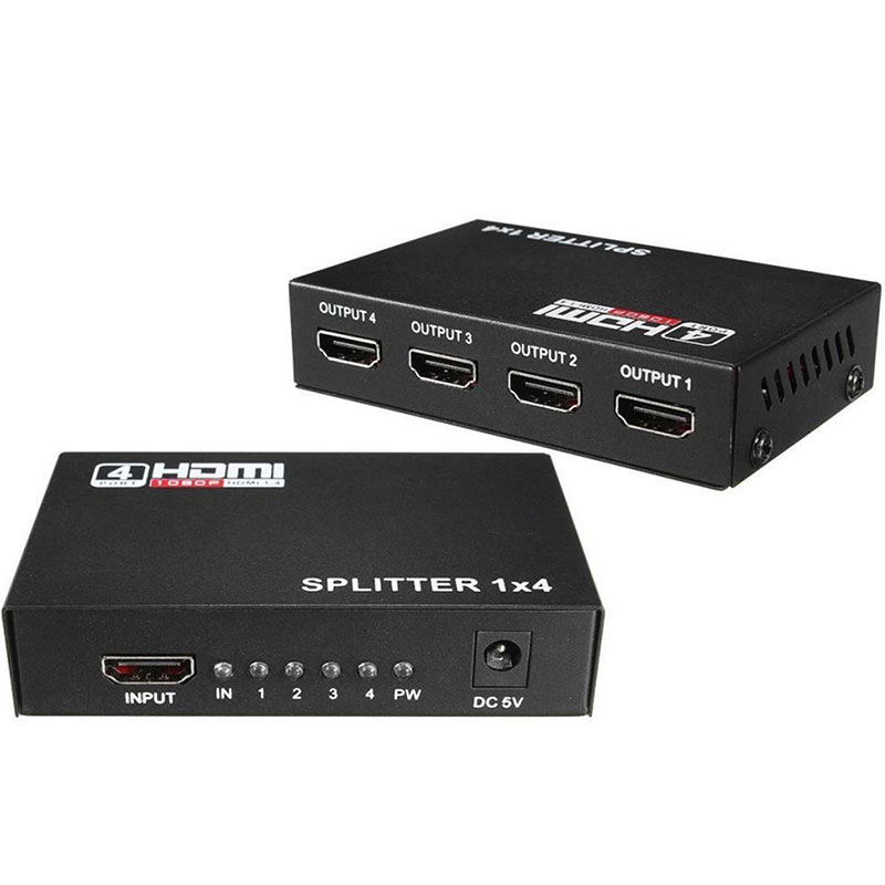 FULLY G-538G 1.4V 1080P 4 PORT HDMI SPLITTER DAĞITICI (5271)