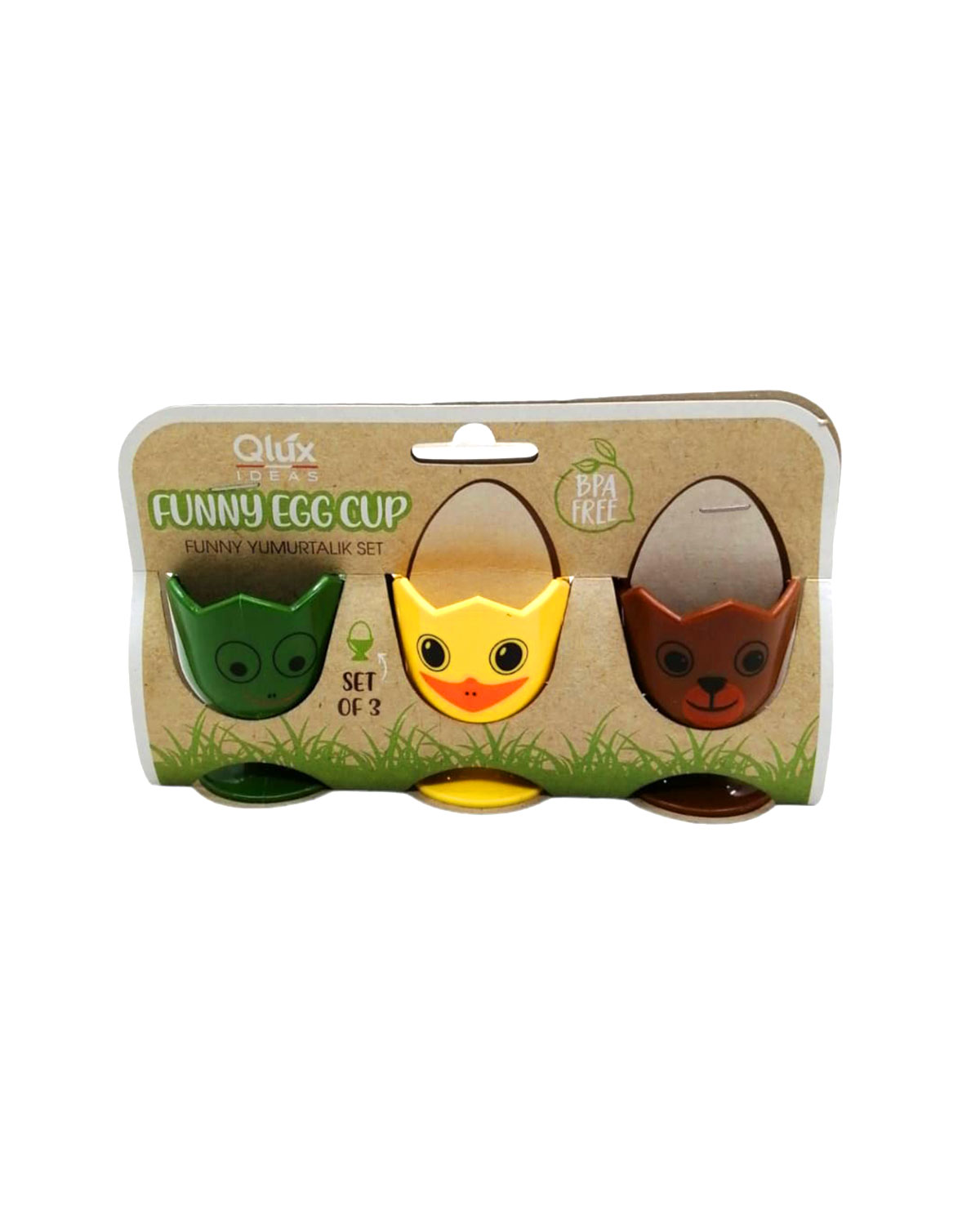 FUNNY YUMURTALIK 3 PARÇA  SET (5271)