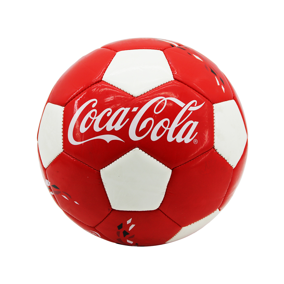 FUTBOL TOPU DİKİŞLİ - KIRMIZI BEYAZ (5271)