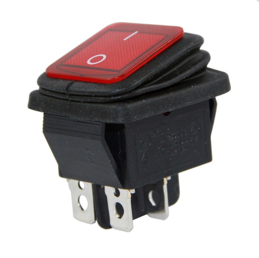 GENİŞ KÖRÜKLÜ IŞIKLI ANAHTAR ON-OFF (IC-104W) (5271)