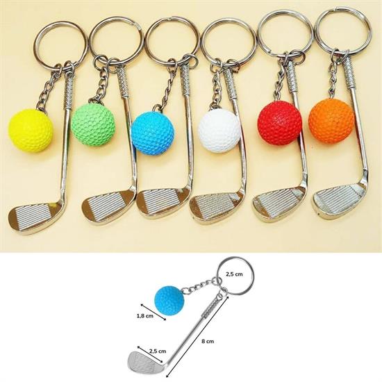 Gerçekçi Golf Tasarımlı Şık Anahtarlık Kolye Çanta Süsü Golf Keychain (5271) Gerçekçi Golf Tasarımlı Şık Anahtarlık Kolye Çanta Süsü Golf Keychain (5271)