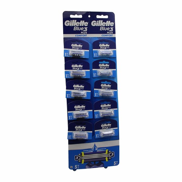 GİLLETTE BLUE3 JİLET KARTELALI 10 PARÇA (5271)
