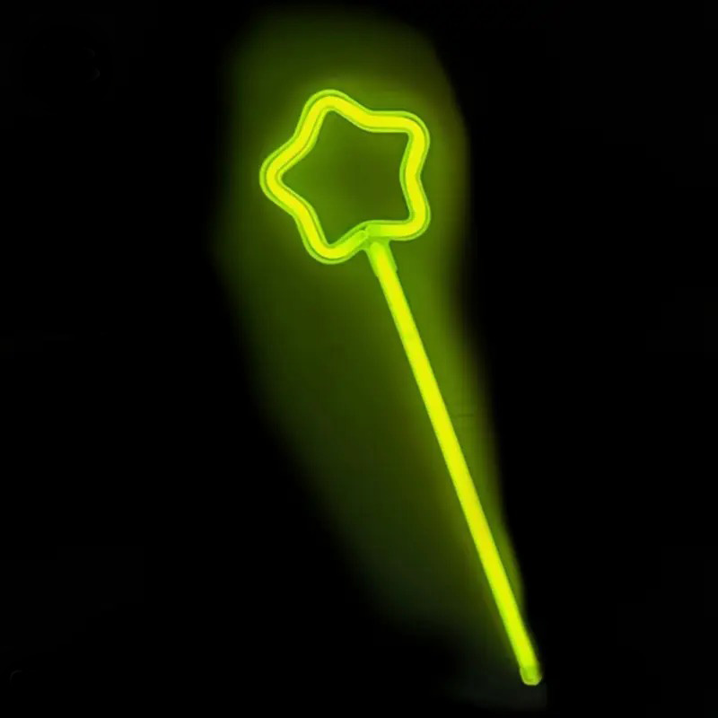 Glow Yıldız Asa Kırılınca Yanan Yıldız Çubuklar 6 Renk 6 Adet (5271)
