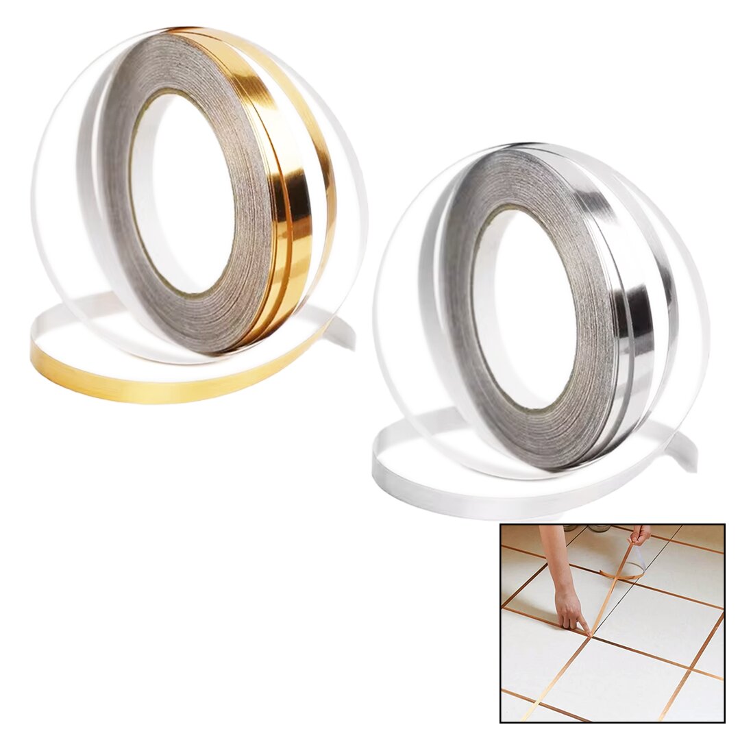 GOLD - GÜMÜŞ  DERZ ARASI YAPIŞKANLI BANT  10MM X 45MT (5271)